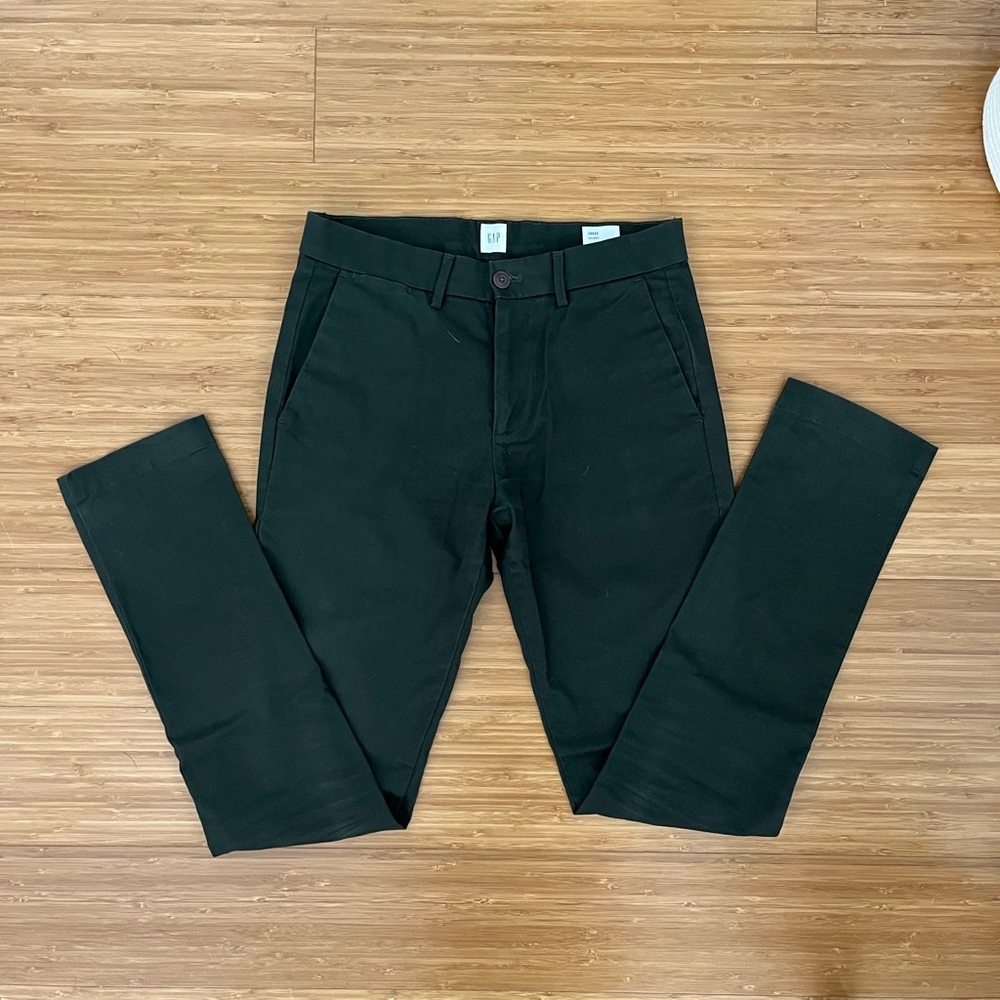 Olive green gap pants